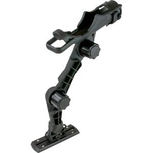 SEA DOG TRIPLE THREAT ROD HOLDER, TRACK MOUNT BASE W/6" EXTENSION
