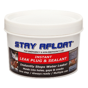 STAY AFLOAT MARINE INSTANT LEAK PLUG & SEALANT, 14OZ