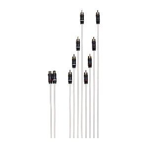 FUSION PERFORMANCE RCA CABLE, DUAL FEMALE TO 8-WAY MALE