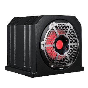 DS18 HYDRO 10" MARINE SUB BOX W/RGB LIGHTING, BLACK