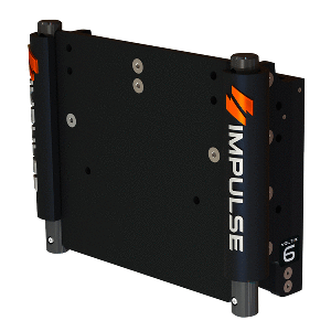 IMPULSE XL 6" SET BACK ELECTRIC JACK PLATE W/STANDARD CONTROL, BLACK ANODIZE