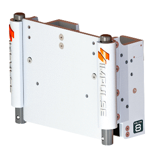 IMPULSE XL 8" SET BACK ELECTRIC JACK PLATE W/STANDARD CONTROL, WHITE CERAKOTE