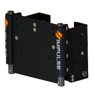IMPULSE XL 10" SET BACK ELECTRIC JACK PLATE W/STANDARD CONTROL, BLACK ANODIZE