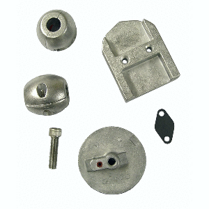 PERFORMANCE METALS MERCRUISER ALPHA 1 GEN 1 COMPLETE ANODE KIT, ALUMINUM
