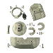 PERFORMANCE METALS MERCRUISER ALPHA 1 GEN 2 COMPLETE ANODE KIT, ALUMINUM