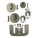 PERFORMANCE METALS MERCRUISER BRAVO 3 (2004 & LATER) COMPLETE ANODE KIT, ALUMINUM