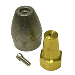 PERFORMANCE METALS MERCRUISER BRAVO 3 (2003 & EARLIER) PROP ANODE RETROFIT KIT, ALUMINUM