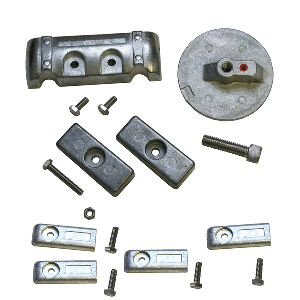 PERFORMANCE METALS MERCURY VERADO 6 COMPLETE ANODE KIT, ALUMINUM