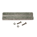 PERFORMANCE METALS MERCURY OUTBOARD POWER TRIM ANODE, ALUMINUM