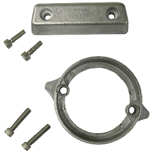 PERFORMANCE METALS VOLVO PENTA 290 DUO PROP COMPLETE ANODE KIT, ALUMINUM