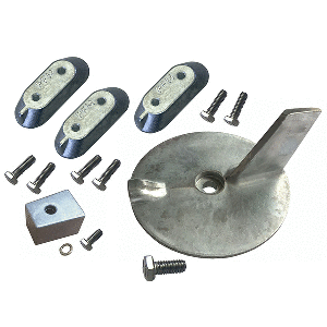 PERFORMANCE METALS YAMAHA 30-60HP OUTBOARD COMPLETE ANODE KIT, ALUMINUM