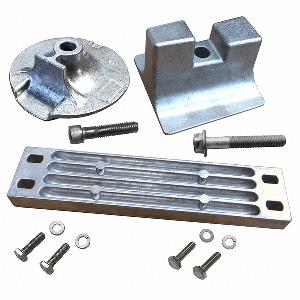 PERFORMANCE METALS YAMAHA 300-350HP COMPLETE ANODE KIT, ALUMINUM