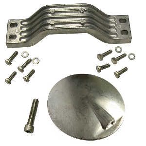 PERFORMANCE METALS YAMAHA 200-300HP 4 STROKE OUTBOARD COMPLETE ANODE KIT, ALUMINUM