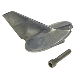 PERFORMANCE METALS YAMAHA TRIM TAB ANODE (200-300HP), ALUMINUM