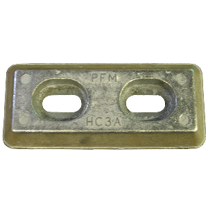 PERFORMANCE METALS HC3A HULL ANODE, ALUMINUM
