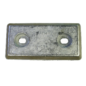 PERFORMANCE METALS HC5A HULL ANODE, ALUMINUM