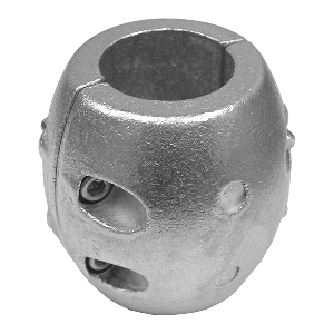 PERFORMANCE METALS 1-1/4" (LARGE) STREAMLINED SHAFT ANODE, ALUMINUM