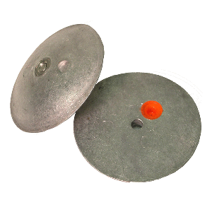 PERFORMANCE METALS 2-13/16" RUDDER/TRIM TAB ANODE, ALUMINUM