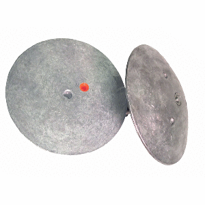 PERFORMANCE METALS 6-1/2" RUDDER/TRIM TAB ANODE, ALUMINUM