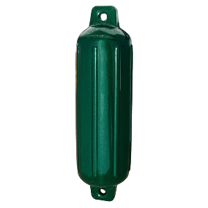 TAYLOR MADE STORM GARD 5.5" X 20" INFLATABLE VINYL FENDER, EMERALD GREEN