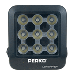 PERKO LIGHTSHIP 50 LED HIGH PERFORMANCE SPOTLIGHT, 12/24V, BLACK