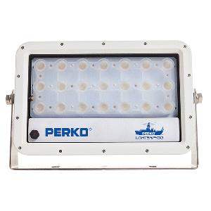 PERKO LIGHTSHIP 100 LED HIGH PERFORMANCE SPOTLIGHT, 12/24V, WHITE