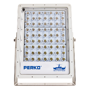 PERKO LIGHTSHIP 300 LED HIGH PERFORMANCE FLOODLIGHT, 12/24V, WHITE