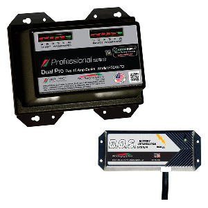 DUAL PRO PS2 AUTO 2 BANK BATTERY CHARGER W/2 BANK B.O.S.