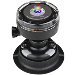 LUNASEA RECHARGEABLE TRI-COLOR PORTABLE NAVIGATION LIGHT W/RAILBLAZA QUIKPORT MOUNT, BLACK