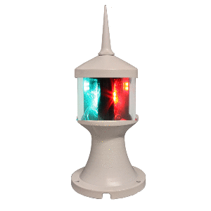 LUNASEA TRI-COLOR/ANCHOR ZERO EMISSION LIGHT FIXTURE, 12V, WHITE