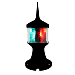 LUNASEA TRI-COLOR/ANCHOR ZERO EMISSION LIGHT FIXTURE, 12V, BLACK