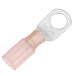 PACER 8 AWG HEAT SHRINK RING TERMINAL, 3/8