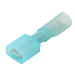 PACER 16-14 AWG FULLY-INSULATED MALE DISCONNECT TERMINAL, BLUE, 25 PACK