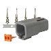 PACER DTP DEUTSCH RECEPTACLE REPAIR KIT, 14-12 AWG (4 POSITION)