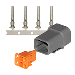 PACER DTP DEUTSCH PLUG REPAIR KIT, 14-12 AWG (4 POSITION)