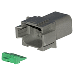 PACER DEUTSCH DT RECEPTACLE & WEDGE LOCK KIT, 8 POSITION, 5 PACK