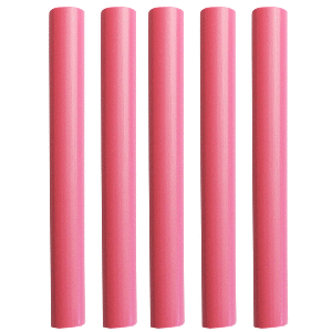 PACER BATTERY CABLE HEAT SHRINK TUBING, 1/2" X 12", RED (5-PIECES)