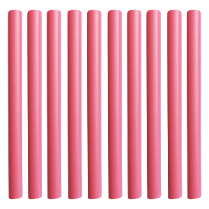PACER BATTERY CABLE HEAT SHRINK TUBING, 1/4" X 12", RED (10-PIECES)