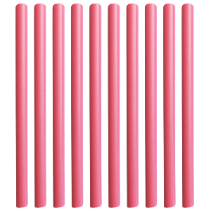 PACER BATTERY CABLE HEAT SHRINK TUBING, 3/16" X 12", RED (10-PIECES)