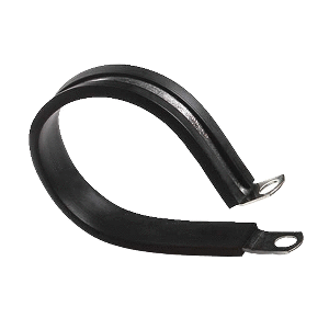 PACER STAINLESS STEEL C-CLAMP W/NEOPRENE CUSHION, 2", 10 PACK