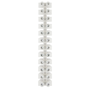 PACER 40A EURO STYLE TERMINAL BLOCK, 12 POSITIONS, 5 PACK