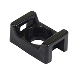 PACER SCREW DOWN CABLE TIE MOUNT, #8 SCREW MOUNT METHOD, BLACK, 100 PACK