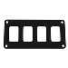 PACER SWITCH PANEL, 4 SWITCH & 1 ROW, 5.5