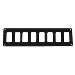 PACER SWITCH PANEL, 8 SWITCH & 1 ROW, 12.5