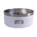 TOADFISH NON-TIPPING DOG BOWL, WHITE