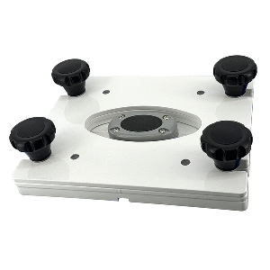 SEAVIEW REMOVABLE BASE F/PEDESTAL MOUNTS W/7X7 BASE PLATE, WHITE