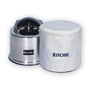 RITCHIE GM-5-C 5" GLOBEMASTER BINNACLE MOUNT COMPASS COVER, WHITE