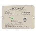 SAFE-T-ALERT 62 SERIES CARBON MONOXIDE ALARM, 12V, RV FLUSH MOUNT, WHITE