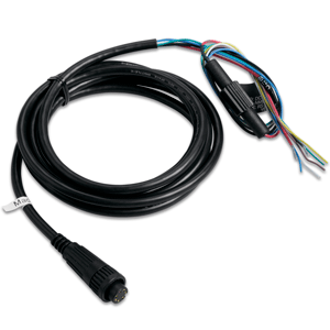 GARMIN POWER/DATA CABLE, BARE WIRES F/FISHFINDER 320C, GPS SERIES & GPSMAP SERIES