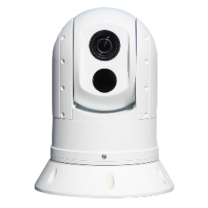 IRIS A295 DUAL PAYLOAD 384X288 THERMAL + 1080P (10X ZOOM) VISIBLE SPECTRUM IP PTZ CAMERA